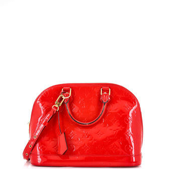 Louis Vuitton Alma Handbag Monogram Vernis PM