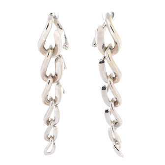 Tiffany & Co. Forge Link Dangle Earrings Sterling Silver
