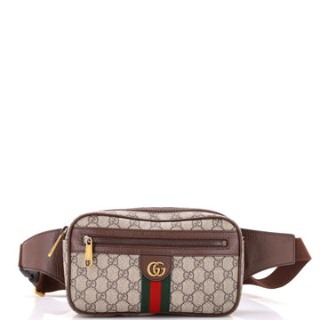 Gucci Ophidia Belt Bag GG Coated Canvas Medium