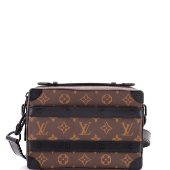 Louis Vuitton Handle Soft Trunk Bag Macassar Monogram Canvas