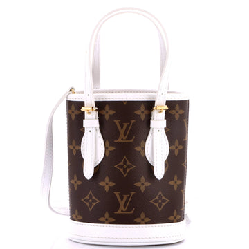 Louis Vuitton Bucket Bag LV Match Monogram Canvas Nano