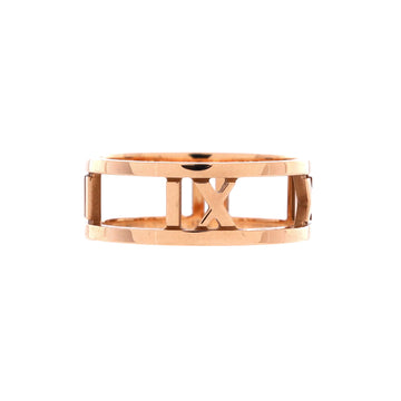 Tiffany & Co. Atlas Open Ring 18K Rose Gold 7mm