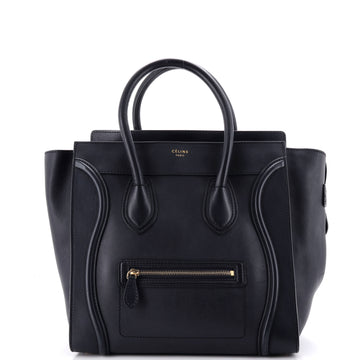 Celine Luggage Bag Smooth Leather Mini