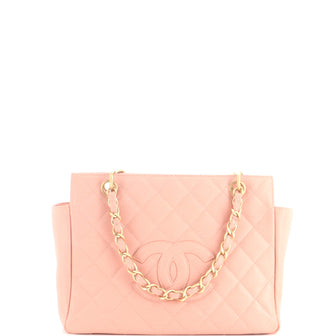 Chanel Petite Timeless Tote Quilted Caviar