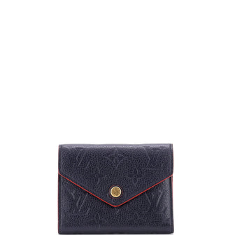 Louis Vuitton Victorine Wallet Monogram Empreinte Leather