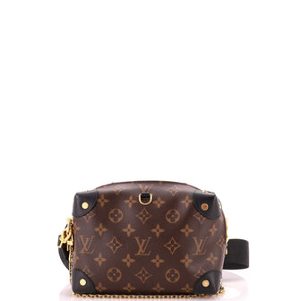 Louis Vuitton Petite Malle Souple Handbag Monogram Canvas
