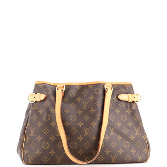Louis Vuitton Batignolles Handbag Monogram Canvas Horizontal