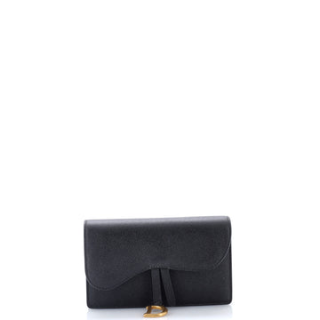 Christian Dior Saddle Rectangular Belt Bag Leather