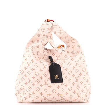 Louis Vuitton Atlantis Handbag Monogram Dune Canvas GM