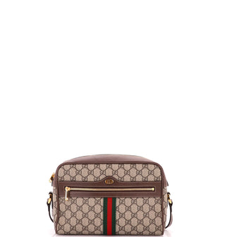 Gucci Ophidia Shoulder Bag GG Coated Canvas Small