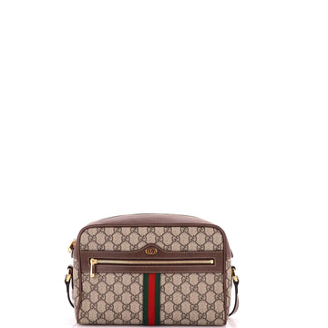 Gucci Ophidia Shoulder Bag GG Coated Canvas Small