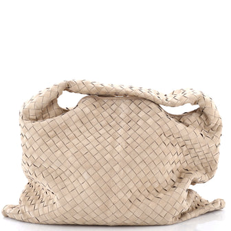 Bottega Veneta Hop Hobo Intrecciato Suede Large