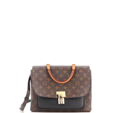 Louis Vuitton Marignan Handbag Monogram Canvas with Leather