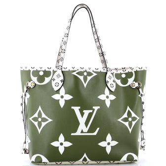 Louis Vuitton Neverfull NM Tote Limited Edition Colored Monogram Giant MM