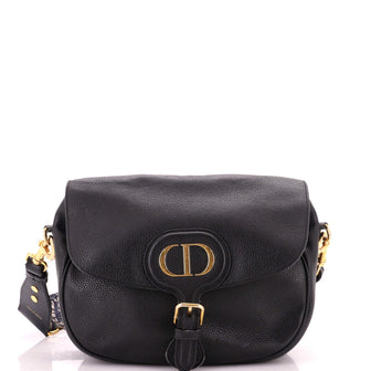 Christian Dior Bobby Flap Bag Leather Large