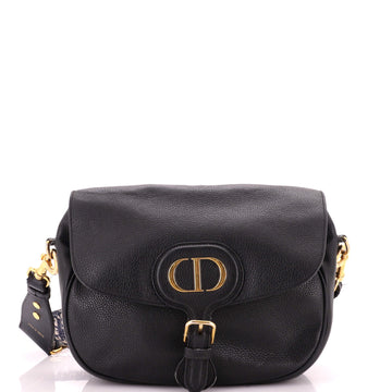 Christian Dior Bobby Flap Bag Leather Large