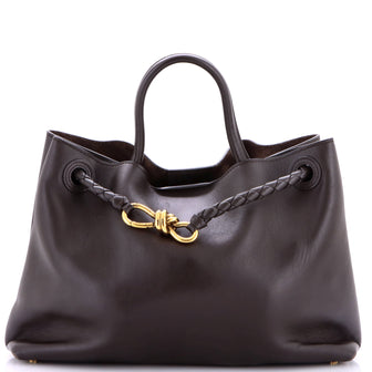 Bottega Veneta Andiamo Top Handle Bag Leather Medium