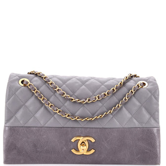 Chanel Soft Elegance Flap Bag Quilted Distressed Calfskin Jumbo