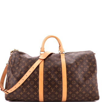 Louis Vuitton Keepall Bandouliere Bag Monogram Canvas 55