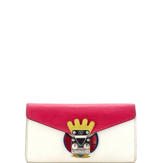 Louis Vuitton Tribal Mask Sarah Wallet Epi Leather