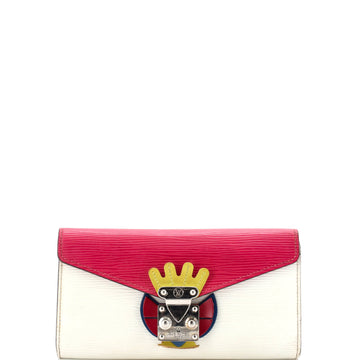 Louis Vuitton Tribal Mask Sarah Wallet Epi Leather