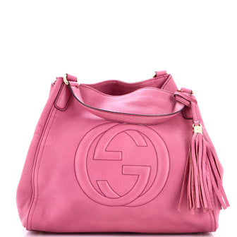 Gucci Soho Shoulder Bag Leather Medium