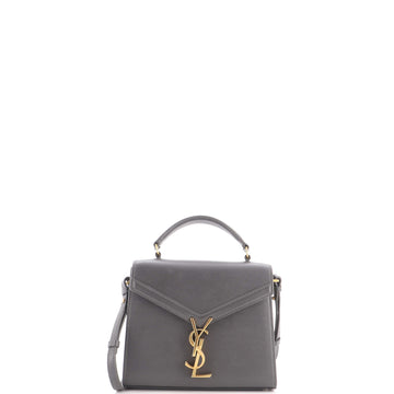 Saint Laurent Cassandra Top Handle Bag Leather Mini
