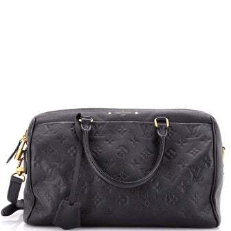 Louis Vuitton Speedy Bandouliere NM Bag Monogram Empreinte Leather 30