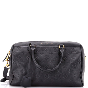 Louis Vuitton Speedy Bandouliere NM Bag Monogram Empreinte Leather 30