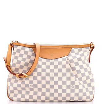Louis Vuitton Siracusa Handbag Damier MM