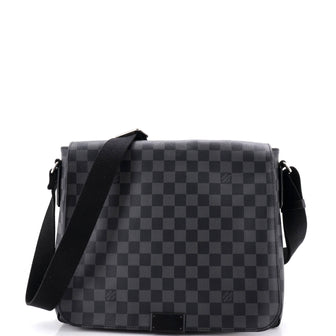 Louis Vuitton Daniel Messenger Bag Damier Graphite MM