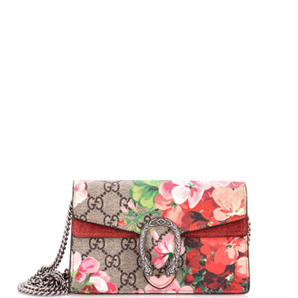 Gucci Dionysus Bag Blooms Print GG Coated Canvas Super Mini