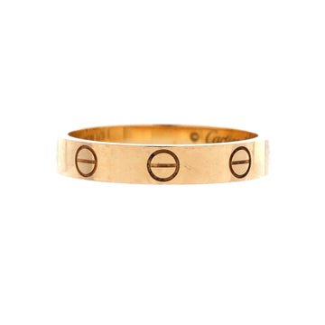 Cartier Love Wedding Band Ring 18K Yellow Gold