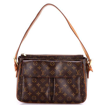 Louis Vuitton Viva Cite Handbag Monogram Canvas GM