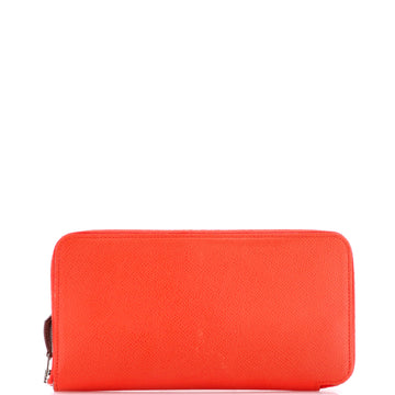 Hermes Azap Zip Around Wallet Silk'in Epsom Long