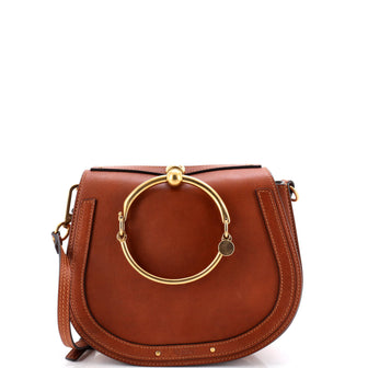 Chloe Nile Crossbody Bag Leather Medium