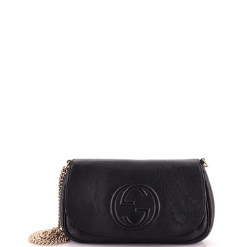 Gucci Soho Chain Crossbody Bag Leather Medium