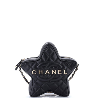 Chanel CC Walk of Fame Star Bag Quilted Lambskin
