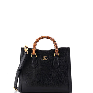 Gucci Diana NM Bamboo Handle Tote Leather Small