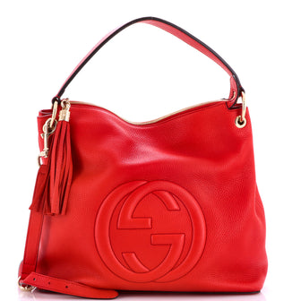 Gucci Soho Convertible Hobo Leather Large