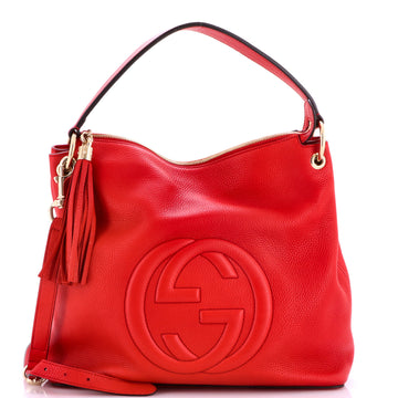 Gucci Soho Convertible Hobo Leather Large