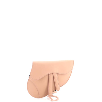 Christian Dior Saddle Belt Bag Leather Mini