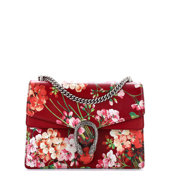 Gucci Dionysus Bag Blooms Print Leather Medium