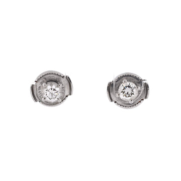 Tiffany & Co. Solitaire Earrings Platinum and Diamonds 0.36CT