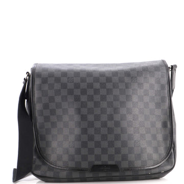 Louis Vuitton Daniel Messenger Bag Damier Graphite GM