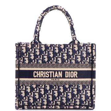 Christian Dior Book Tote Oblique Canvas Small