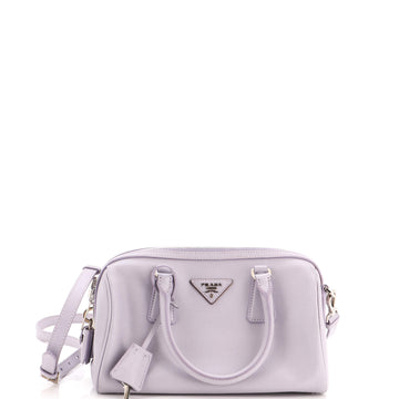 Prada Lux Convertible Boston Bag Saffiano Leather Small
