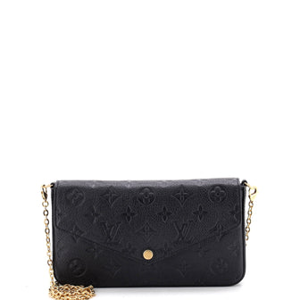 Louis Vuitton Felicie Pochette Monogram Empreinte Leather