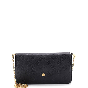 Louis Vuitton Felicie Pochette Monogram Empreinte Leather