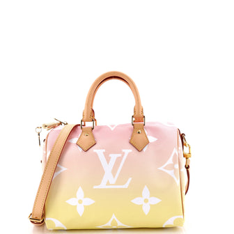Louis Vuitton Speedy Bandouliere Bag By The Pool Monogram Giant 25